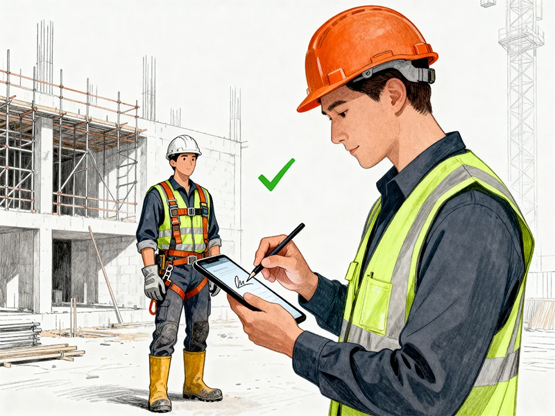 Prévention des risques professionnels et sécurité sur chantier