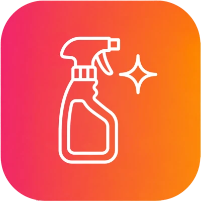 Schoonmaak van de winkel
