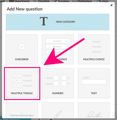 New multiple question | Iristrace